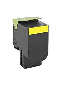 Toner LEXMARK 80C2SM0 802SY gul