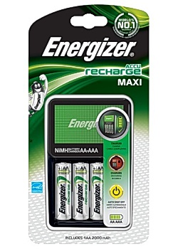 Batteriladdare ENERGIZER Maxi + 4AA