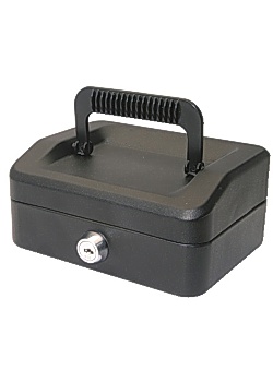 Kassaskrin HELIX svart 15cm