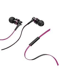 Hörlur+mic CELLULARLINE Mosquito Rosa