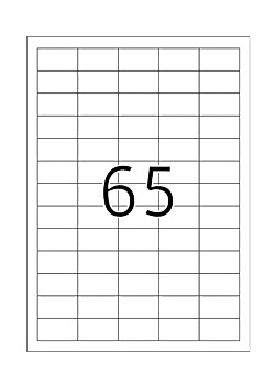 Etikett HERMA Premium 38,1x21,2mm(6500)