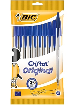 Kulpenna BIC Cristal M POUCH (10)