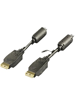 Kabel DELTACO DP-DP 20-pin ha-ha 2m