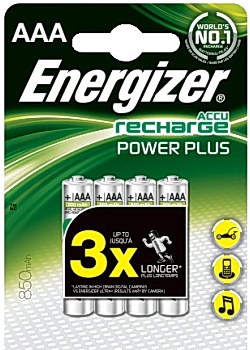 Batteri Laddbar ENERGIZER AAA (4)