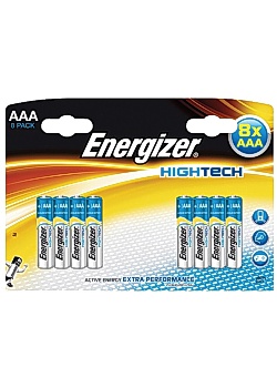 Batteri ENERGIZER High Tech AAA (8)