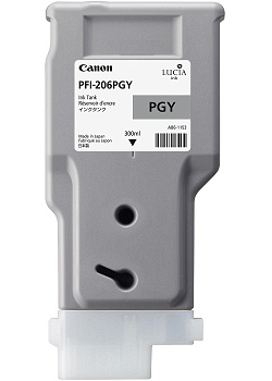 Bläckpatron CANON PFI-206 PGY fotogrå