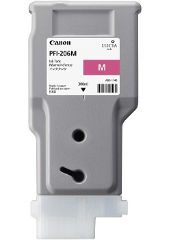 Bläckpatron CANON PFI-206 M magenta