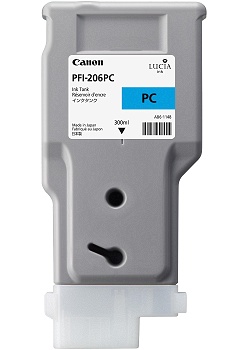 Bläckpatron CANON PFI-206 PC fotocyan