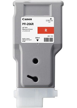 Bläckpatron CANON PFI-206 R röd