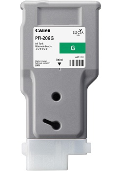Bläckpatron CANON PFI-206 G grön