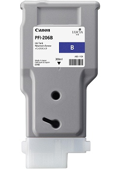 Bläckpatron CANON PFI-206 B blå