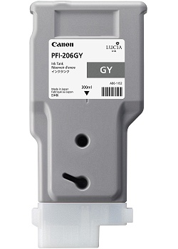 Bläckpatron CANON PFI-206 GY grå