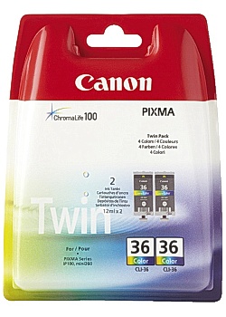 Bläckpatron CANON CLI-36 färg (2)