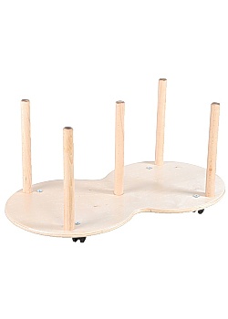 Förvaringsvagn för sittdynor 20 set