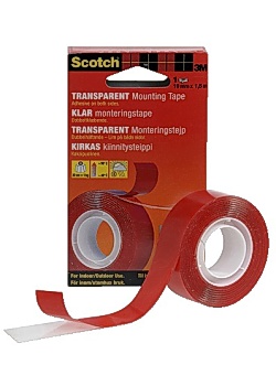 Monteringstejp SCOTCH super transp1,5x19