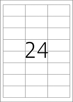 Etikett STAPLES 64,6x33,8 (2400)