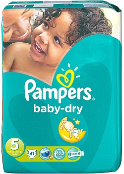 Barnblöja PAMPERS S5 11-25kg 41/FP