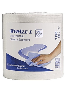 Torkrulle WYPALL® L10 1-lag vit 228m/rl