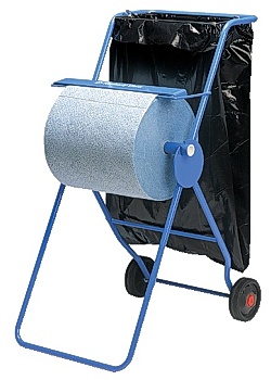 Golvställ/säckhållare blå