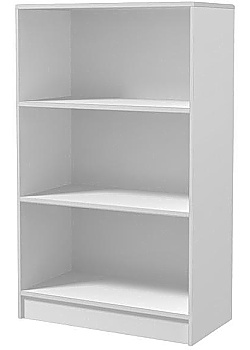 Hylla 2 plan H132,5cm vitlaminat