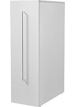 Sidoskåp H1325 D800 vitlaminat Höger