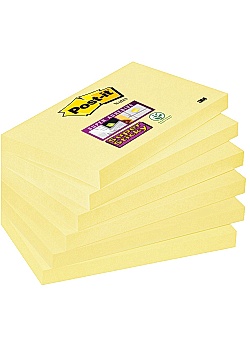 Notes POST-IT SuperSticky gul76x127 (6)