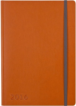 Liten veckokalender Forma orange A6-5998