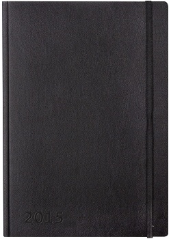 Liten veckokalender Forma svart A6-5997