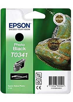 Bläckpatron EPSON C13T03414010 svart