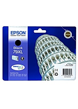 Bläckpatron EPSON C13T79014010 XL Svart