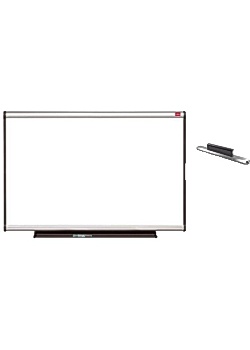 Whiteboardtavla stål 90x120 inkl sudd