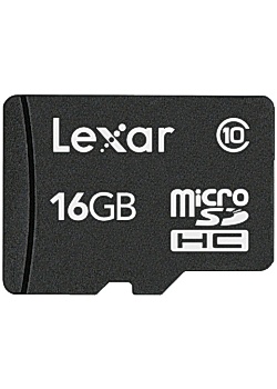 Minneskort LEXAR MicroSD 16GB
