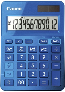 Miniräknare CANON LS-123K Blå