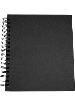 Fotoalbum 20x23cm textil svart