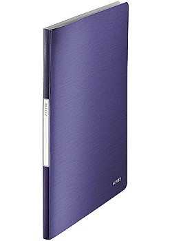 Demopärm Leitz Style PP 20F titanblå