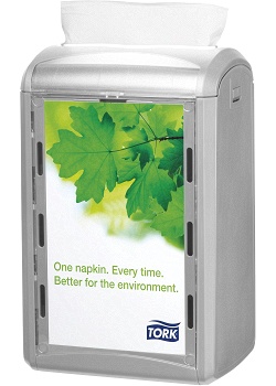Servettdispenser liggande TORK XPN grå