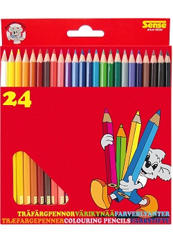 Färgpennor (24)