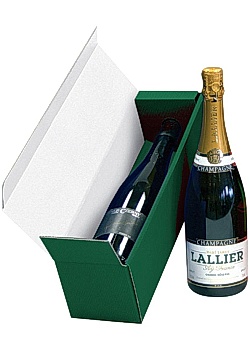 Presentkartong 1flaska grön (10)