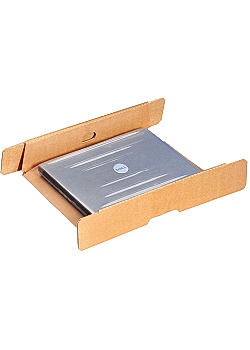 PC förpackning 440x322x92mm brun ( 10)