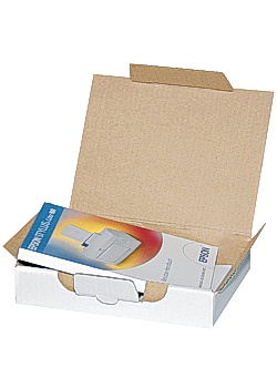 Postemballage 310x215x50mm vit (25)