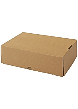 Postemballage 252x180x44mm brun (25)