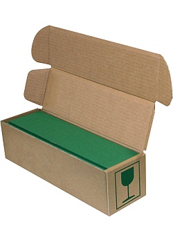 Flasklåda 420x109x119mm brun (10)