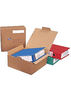 Arkivbox 323x290x140mm brun (20)