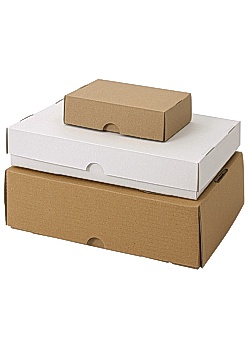 Postemballage 305x215x100mm vit (20)