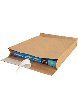 Provpåse 430x300x80mm brun (200)