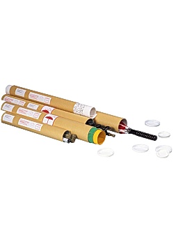 Papptub 50x310mm brun (20)