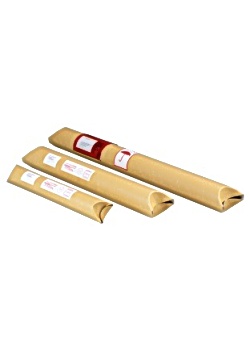 Papptub vikbar 80x610mm brun (20)