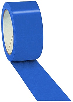 Packtejp färgad PVC 50mmx66m blå (6)