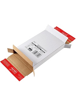 Kurirlåda 139x216x29mm vit (20)