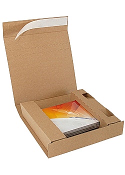 DVD-förpackning brun 200x175x45mm (20)